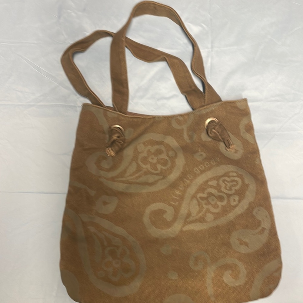life is good bag -brown